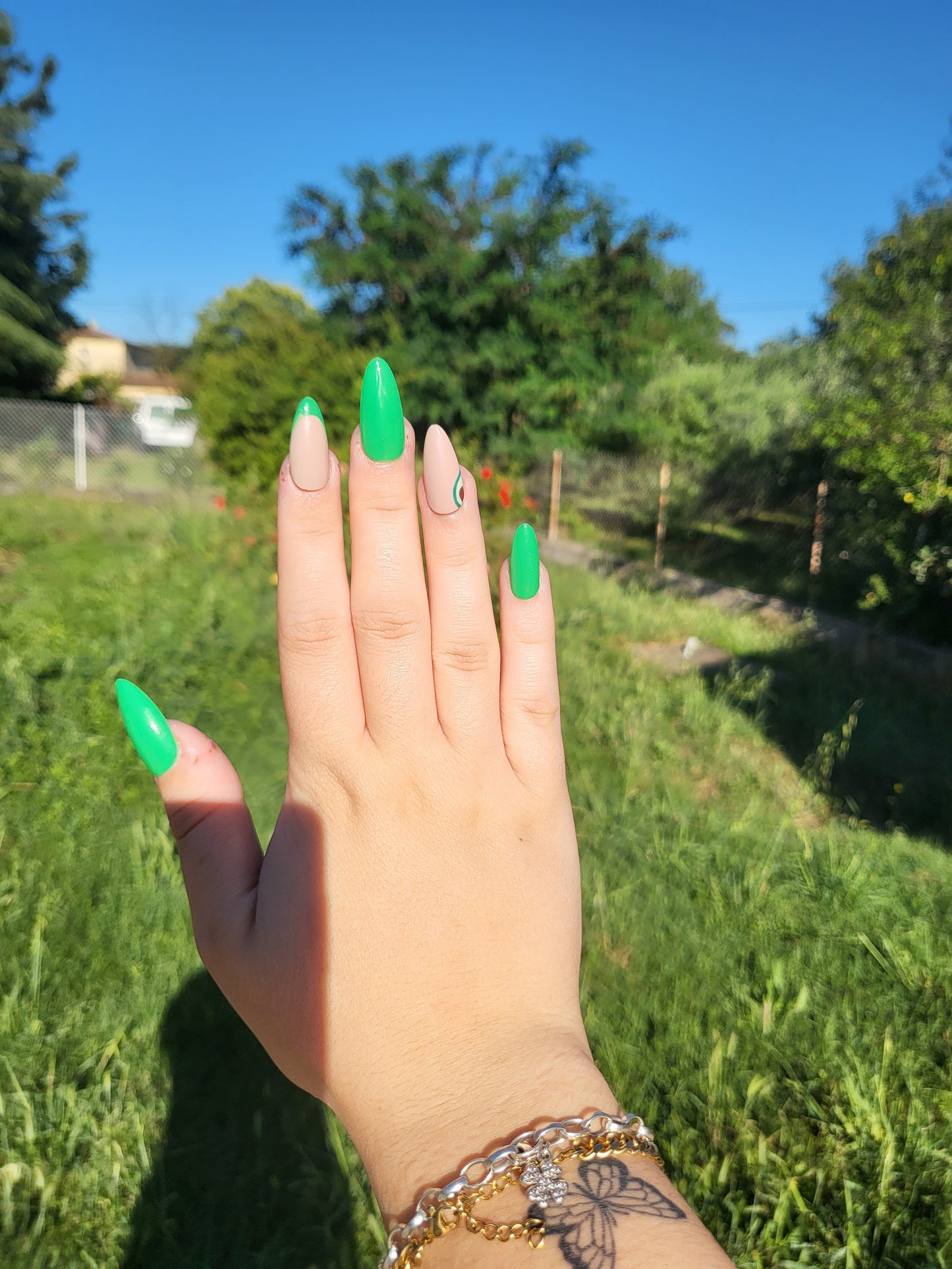 Avocado nails