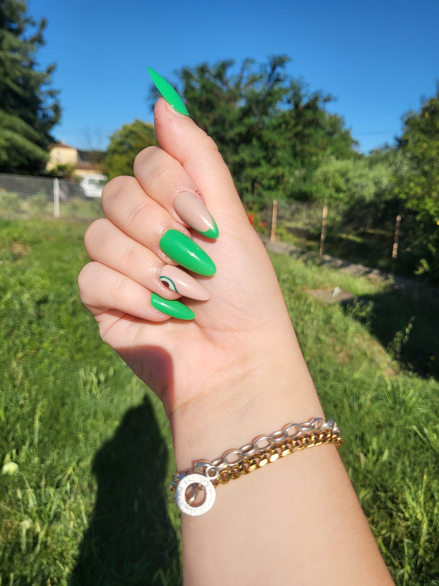 Avocado nails